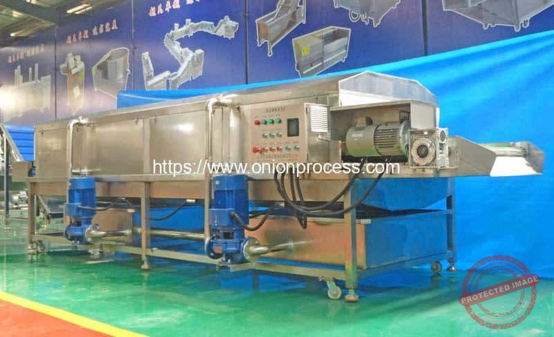Automatic-Green-Onion-High-Pressure-Water-Spray-Washing-Machine